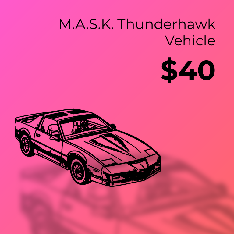 M.A.S.K. Thunderhawk Vehicle