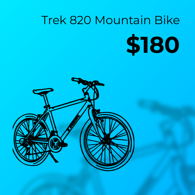 Trek 820 Mountain Bike